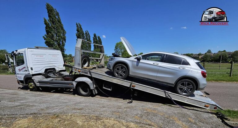 vehicle recovery in rainham by wick recovery for range rover garage grays